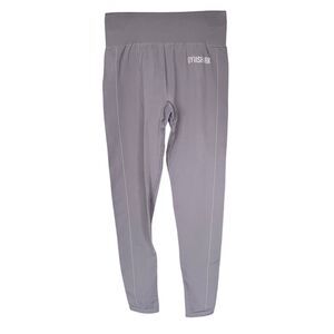 Gymshark Womens  Leggings Size Medium Gray Cropped Activewear Gym Sporty Workout